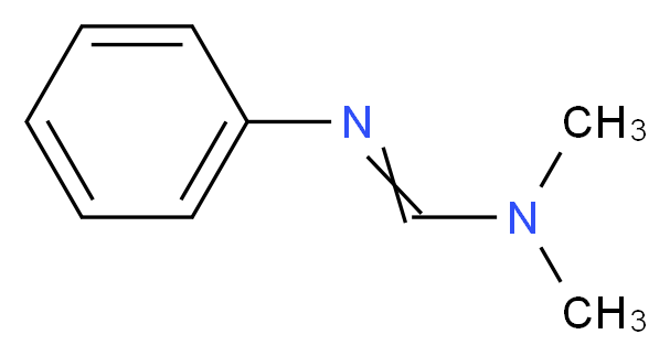 N,N-dimethyl-N'-phenylmethanimidamide_分子结构_CAS_1783-25-1