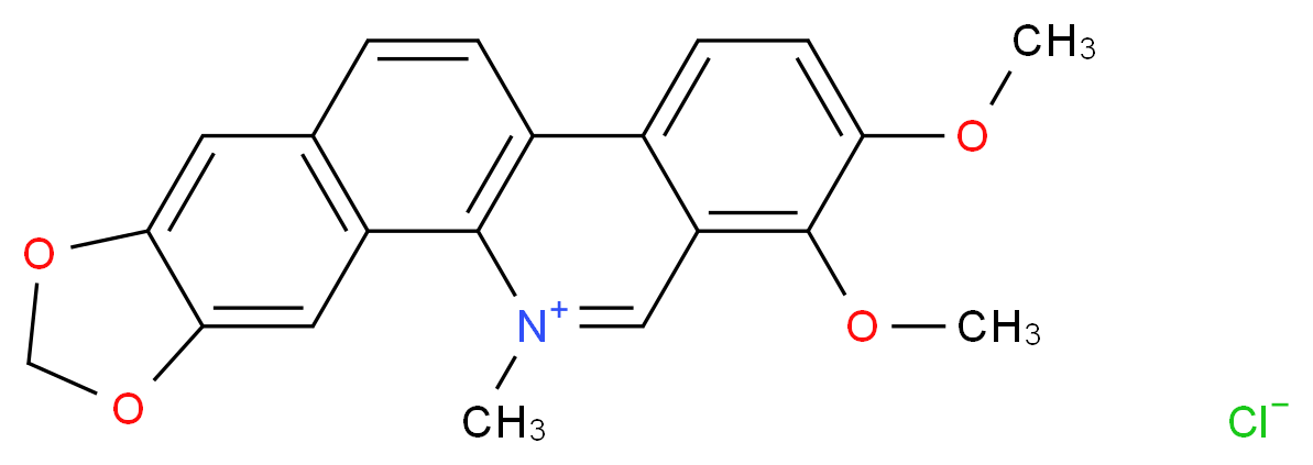 Chelerythrine chloride_分子结构_CAS_3895-92-9)