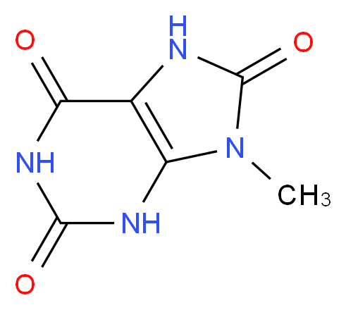 9-Methyl Uric Acid_分子结构_CAS_)