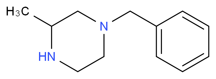 1-Benzyl-3-methylpiperazine_分子结构_CAS_)