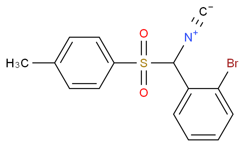 1-[(2-bromophenyl)(isocyano)methanesulfonyl]-4-methylbenzene_分子结构_CAS_936548-16-2