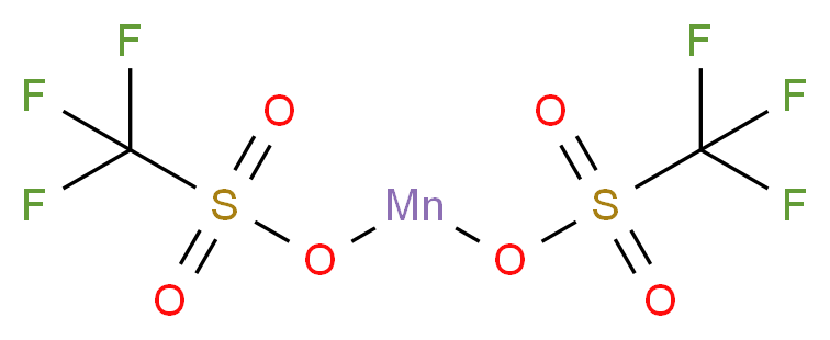 双(三氟甲磺酸)锰_分子结构_CAS_55120-76-8)