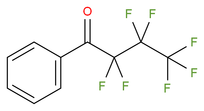 2,2,3,3,4,4,4-Heptafluorobutyrophenone 97%_分子结构_CAS_559-91-1)