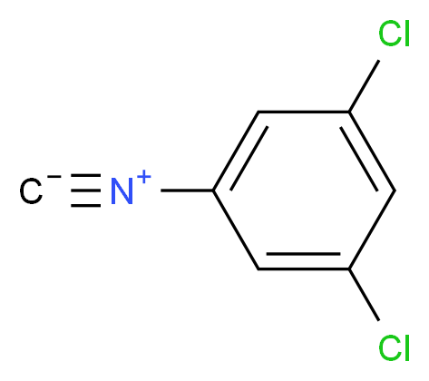 1,3-Dichloro-5-isocyano-benzene_分子结构_CAS_60357-67-7)