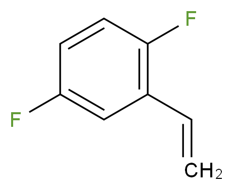 2-ethenyl-1,4-difluorobenzene_分子结构_CAS_305371-97-5
