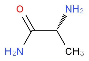 (2R)-2-aminopropanamide_分子结构_CAS_35320-22-0