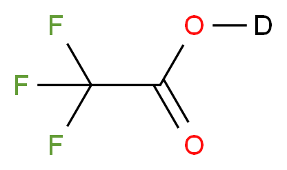 TRIFLUOROACETIC ACID-D<sub>1</sub>_分子结构_CAS_599-00-8)