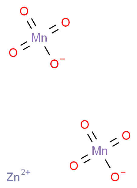 ZINC PERMANGANATE_分子结构_CAS_23414-72-4)