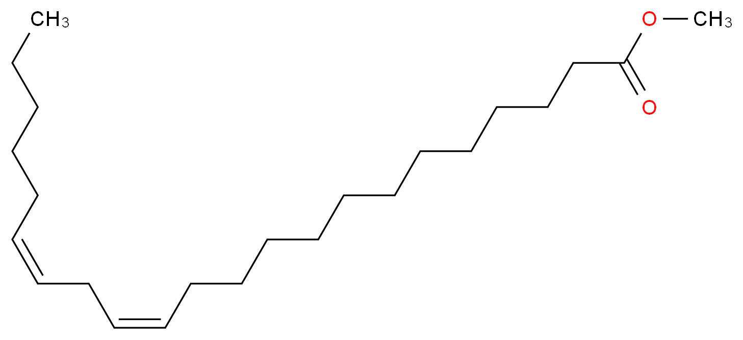 cis-13,16-Docosadienoic acid methyl ester_分子结构_CAS_61012-47-3)