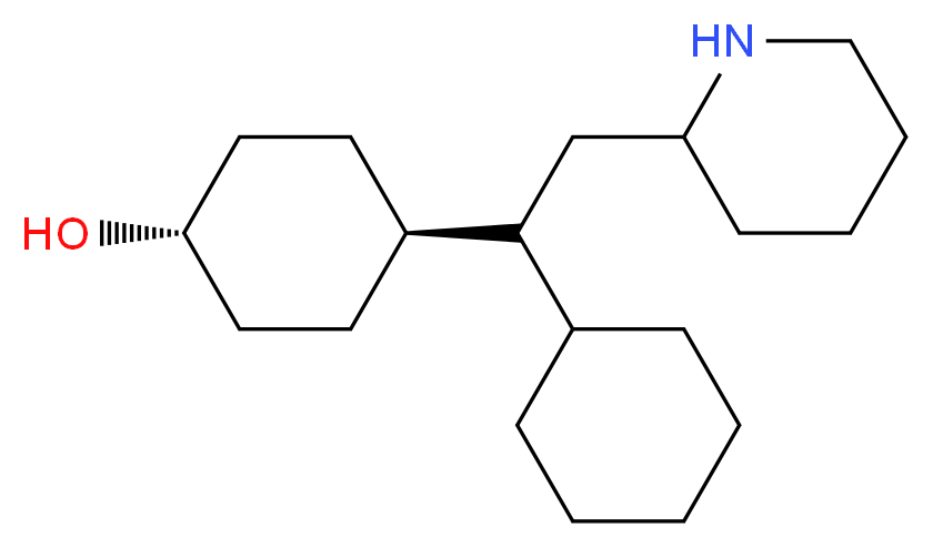 trans-Hydroxy Perhexiline(Mixture of Diastereomers)_分子结构_CAS_917877-74-8)