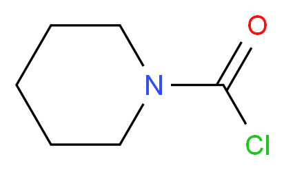 1-哌啶酰氯_分子结构_CAS_13939-69-0)