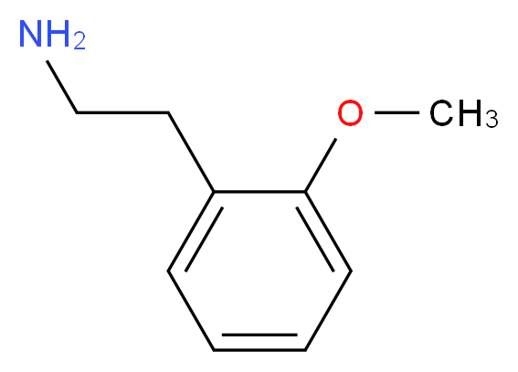 2-甲氧基苯乙胺_分子结构_CAS_2045-79-6)