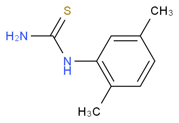 1-(2,5-dimethylphenyl)thiourea_分子结构_CAS_16738-19-5)