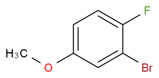 2-bromo-1-fluoro-4-methoxybenzene_分子结构_CAS_1161497-23-9