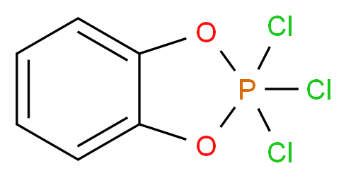 2,2,2-trichloro-2H-1,3,2λ<sup>5</sup>-benzodioxaphosphole_分子结构_CAS_2007-97-8