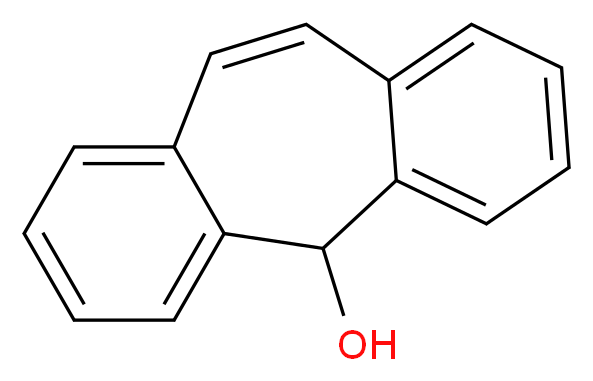 5H-二苯并[Α,D]环庚三烯-5-醇_分子结构_CAS_10354-00-4)