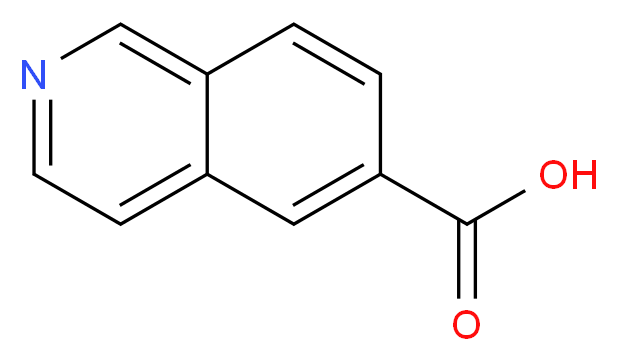 isoquinoline-6-carboxylic acid_分子结构_CAS_106778-43-2