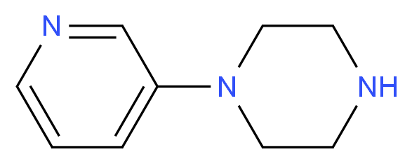 1-pyridin-3-ylpiperazine_分子结构_CAS_67980-77-2)