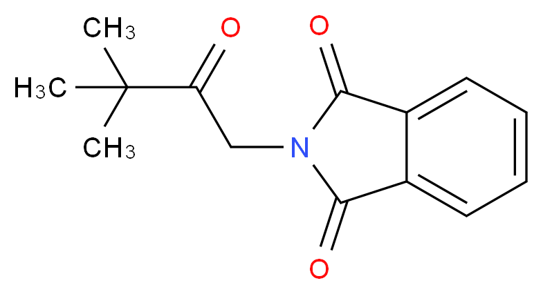 2-(3,3-Dimethyl-2-oxobutyl)-1H-isoindole-1,3(2H)-dione_分子结构_CAS_56658-35-6)