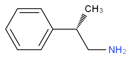 (R)-(+)-beta-Methylphenethylamine 99%_分子结构_CAS_28163-64-6)