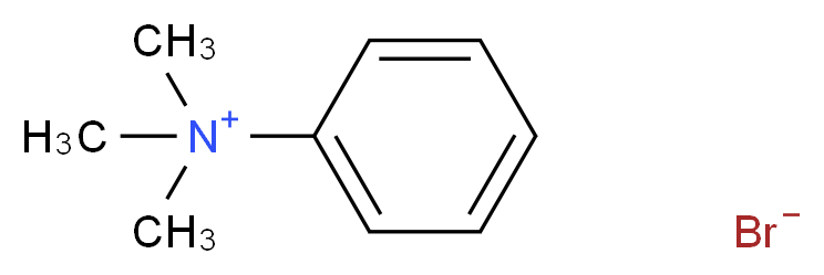 N,N,N-trimethylanilinium bromide_分子结构_CAS_16056-11-4