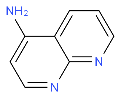 1,8-naphthyridin-4-amine hydrochloride_分子结构_CAS_)