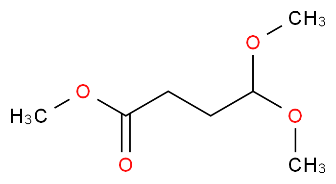 4,4-二甲氧基丁酸甲酯_分子结构_CAS_4220-66-0)