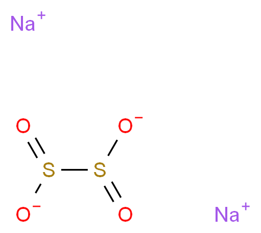 disodium sulfinatosulfinate_分子结构_CAS_7775-14-6