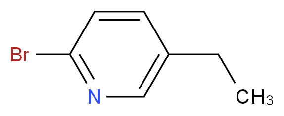 2-Bromo-5-ethylpyridine _分子结构_CAS_19842-08-1)