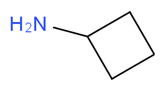 Cyclobutylamine_分子结构_CAS_2516-34-9)