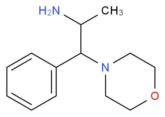 1-(morpholin-4-yl)-1-phenylpropan-2-amine_分子结构_CAS_)