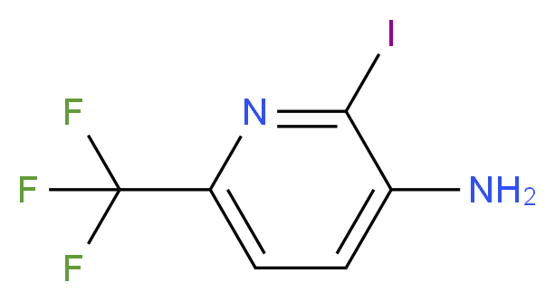 2-iodo-6-(trifluoromethyl)pyridin-3-amine_分子结构_CAS_920979-04-0)