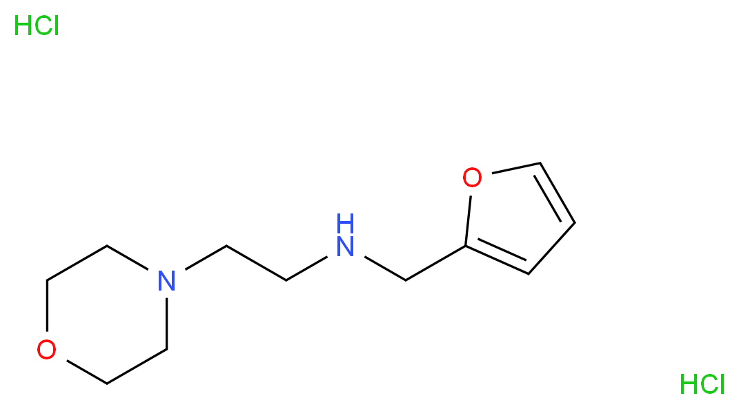 N-(2-Furylmethyl)-2-morpholin-4-ylethanamine dihydrochloride_分子结构_CAS_880813-53-6)