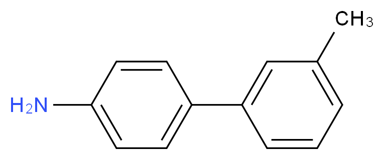 (3'-methylbiphenyl-4-yl)amine_分子结构_CAS_57964-45-1)