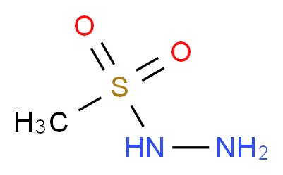 methanesulfonohydrazide_分子结构_CAS_)