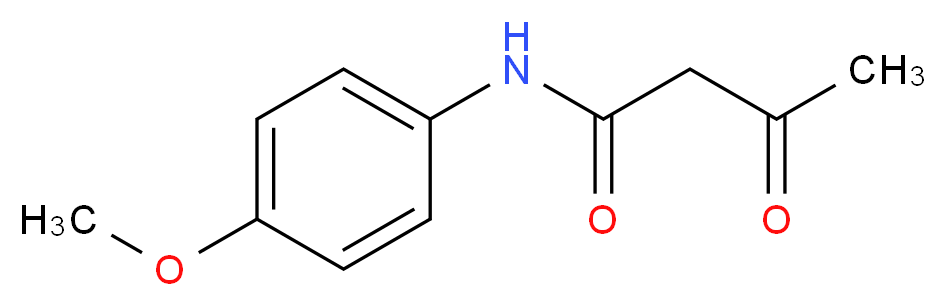 p-Acetoacetanisidide_分子结构_CAS_5437-98-9)