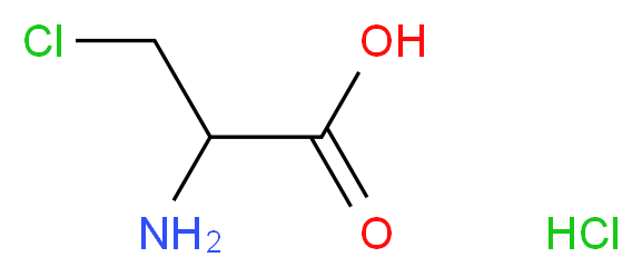 2-amino-3-chloropropanoic acid hydrochloride_分子结构_CAS_35401-46-8