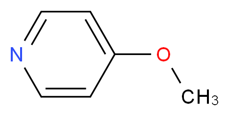 4-methoxypyridine_分子结构_CAS_620-08-6