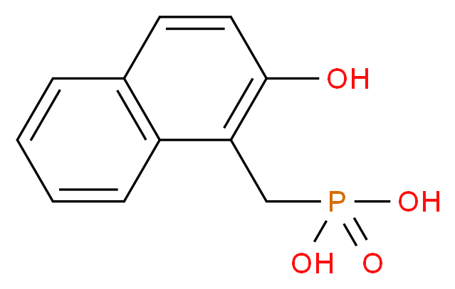 HYDROXY-2-NAPHTHALENYLMETHYLPHOSPHONIC ACID_分子结构_CAS_)