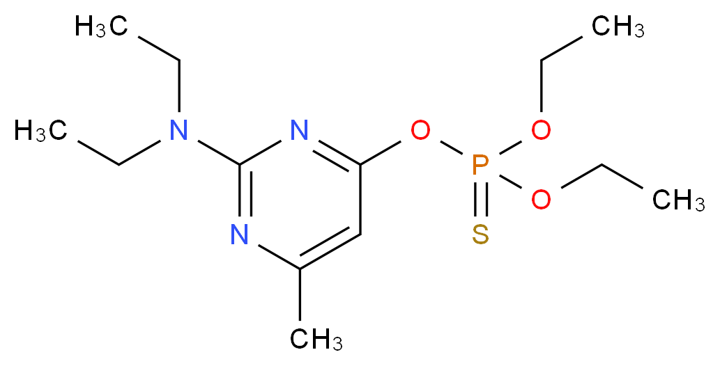 嘧啶磷_分子结构_CAS_23505-41-1)