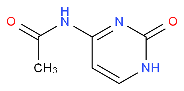 N-(2-Oxo-1,2-dihydropyriMidin-4-yl)acetaMide_分子结构_CAS_14631-20-0)