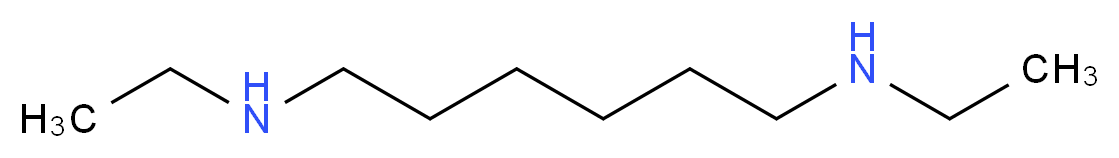 1,6-bis(ETHYLAMINO)HEXANE_分子结构_CAS_13093-05-5)