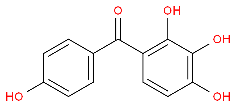 2,3,4,4'-Tetrahydroxybenzophenone_分子结构_CAS_31127-54-5)