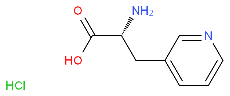 3-(3-PYRIDYL)-D-ALANINE HCL_分子结构_CAS_350228-35-2)