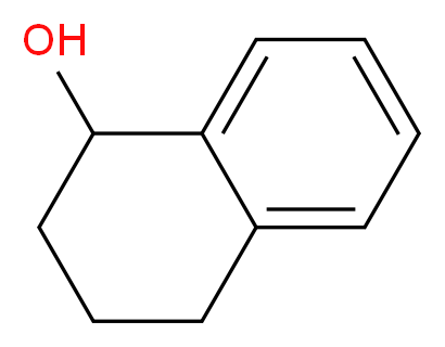1-Hydroxy-1,2,3,4-tetrahydronaphthalene_分子结构_CAS_529-33-9)