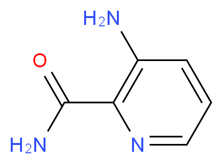 3-aminopyridine-2-carboxamide_分子结构_CAS_50608-99-6