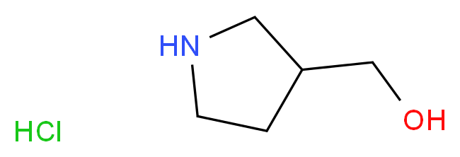 PYRROLIDIN-3-YL-METHANOL HYDROCHLORIDE_分子结构_CAS_644971-22-2)