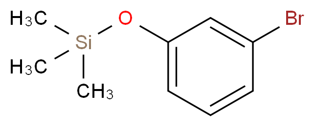 3-bromophenoxytrimethylsilane_分子结构_CAS_36971-28-5