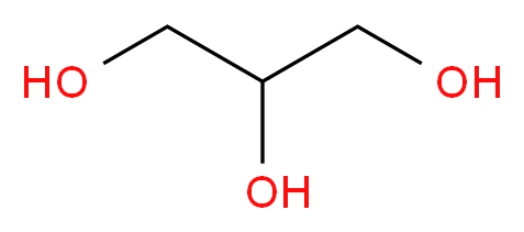 Glycerol 3 M solution_分子结构_CAS_56-81-5)