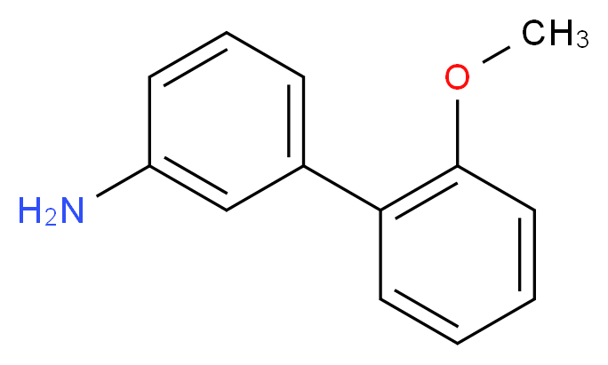 3-(2-methoxyphenyl)aniline_分子结构_CAS_96923-01-2